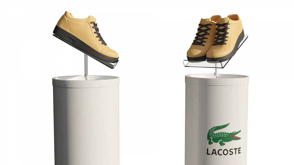 Lacoste поворотная стойка для обуви